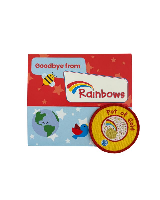 Rainbows pot of gold