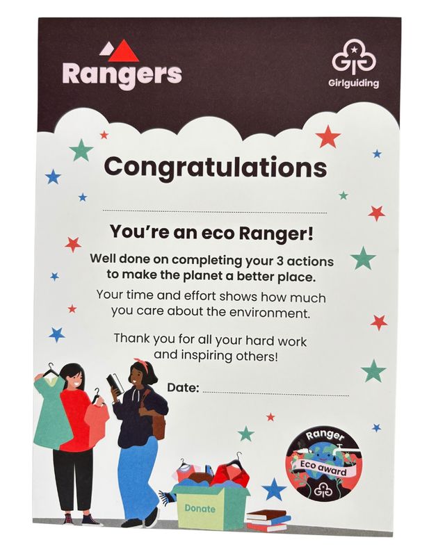 Rangers eco award