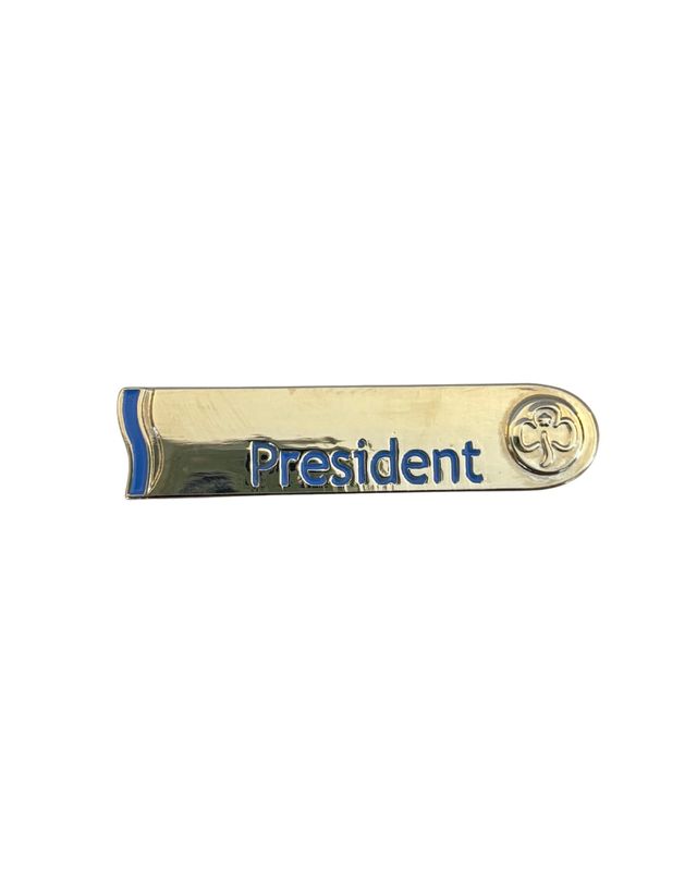 Presidents brooch