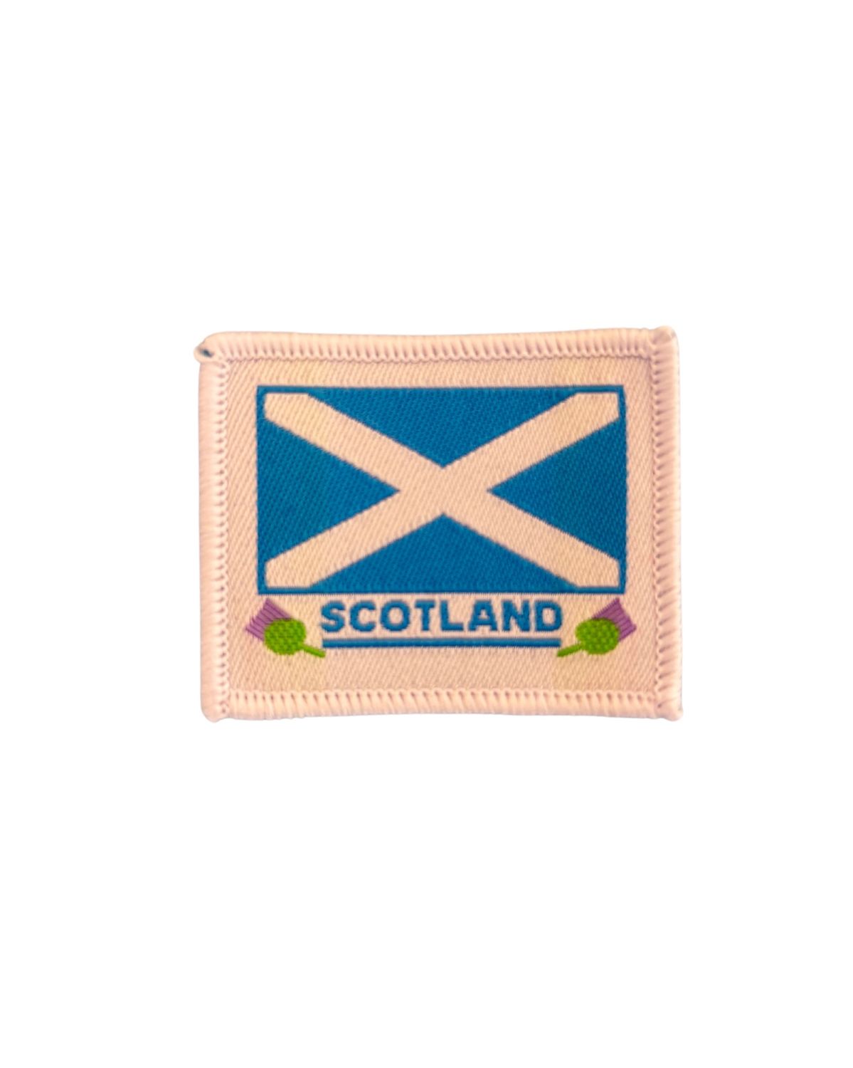GGS saltire woven badge