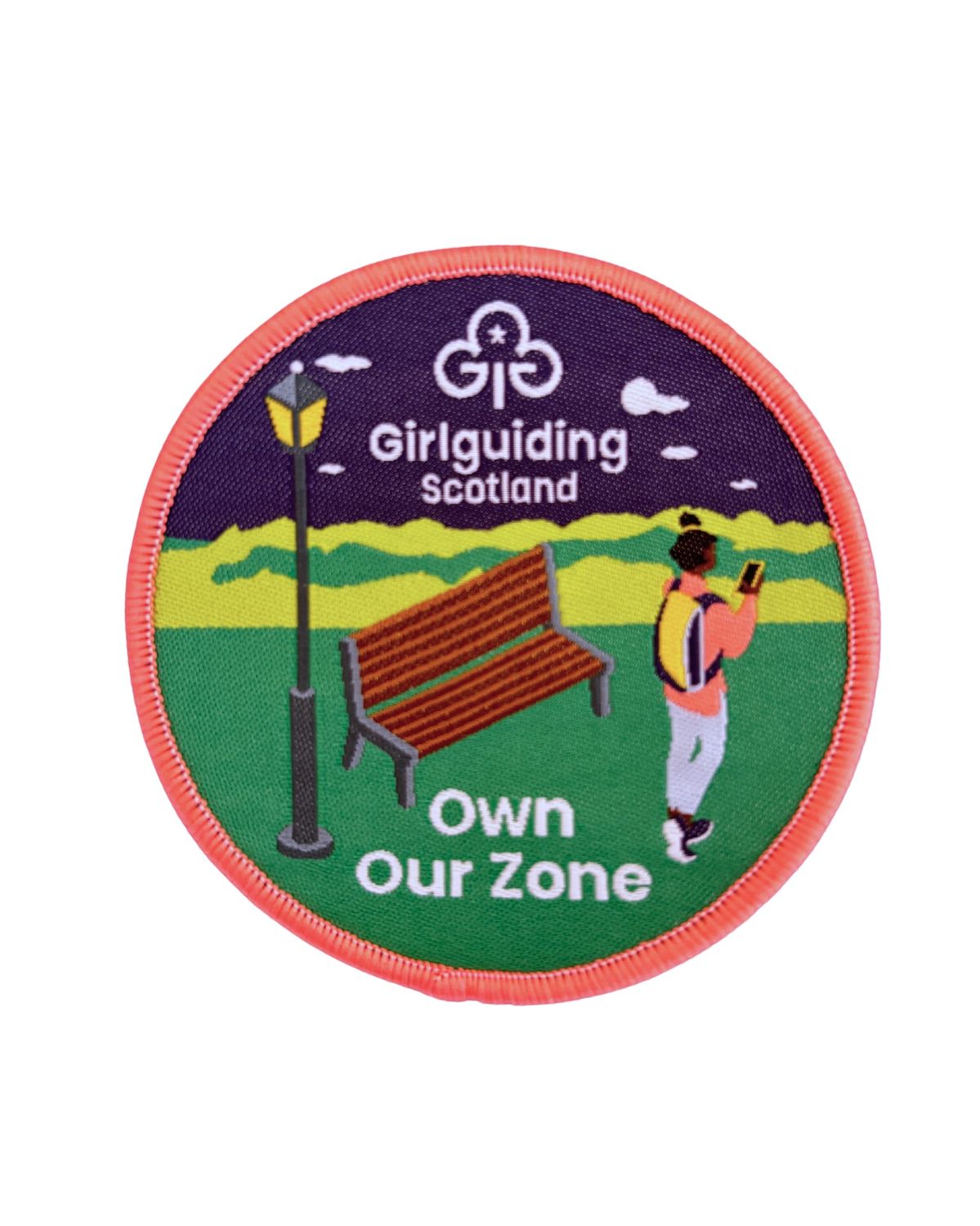 GGS own our zone woven badge