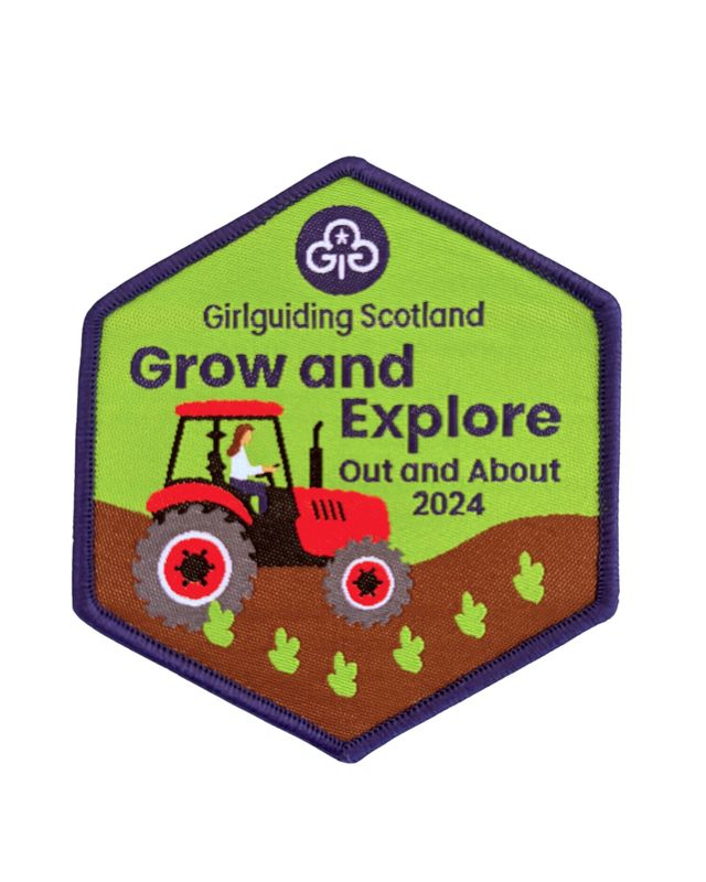 GGS out &amp; about 2024 woven badge