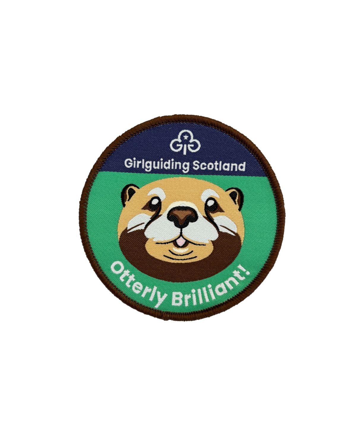 GGS otterly brilliant woven badge