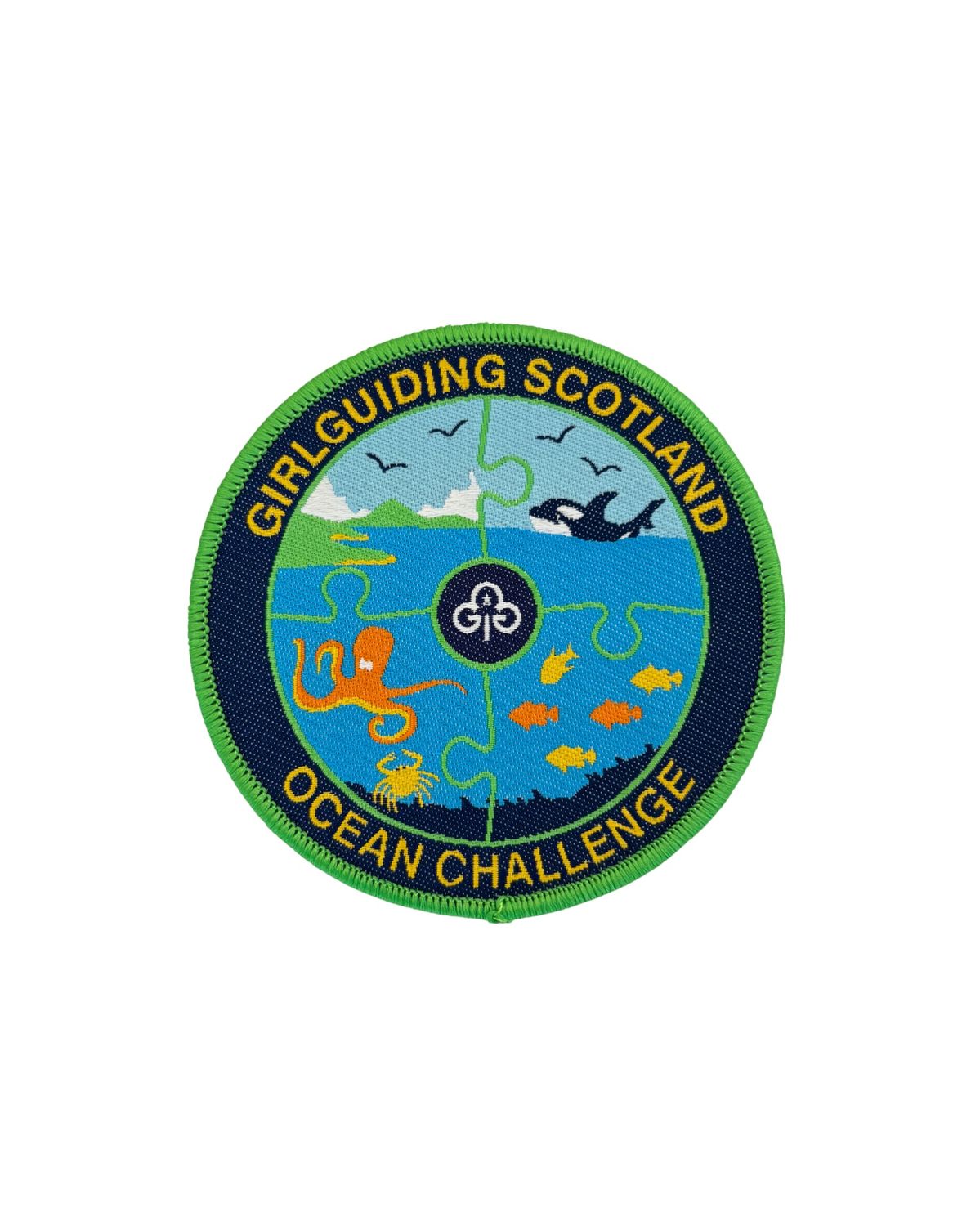 GGS ocean challenge woven badge