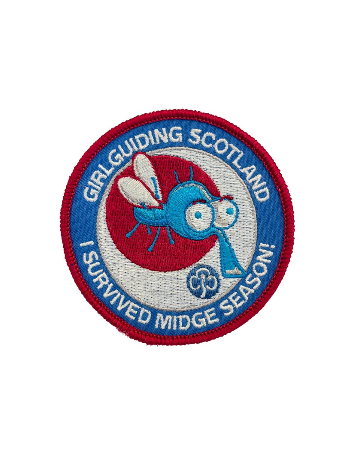GGS I survived midge season woven badge