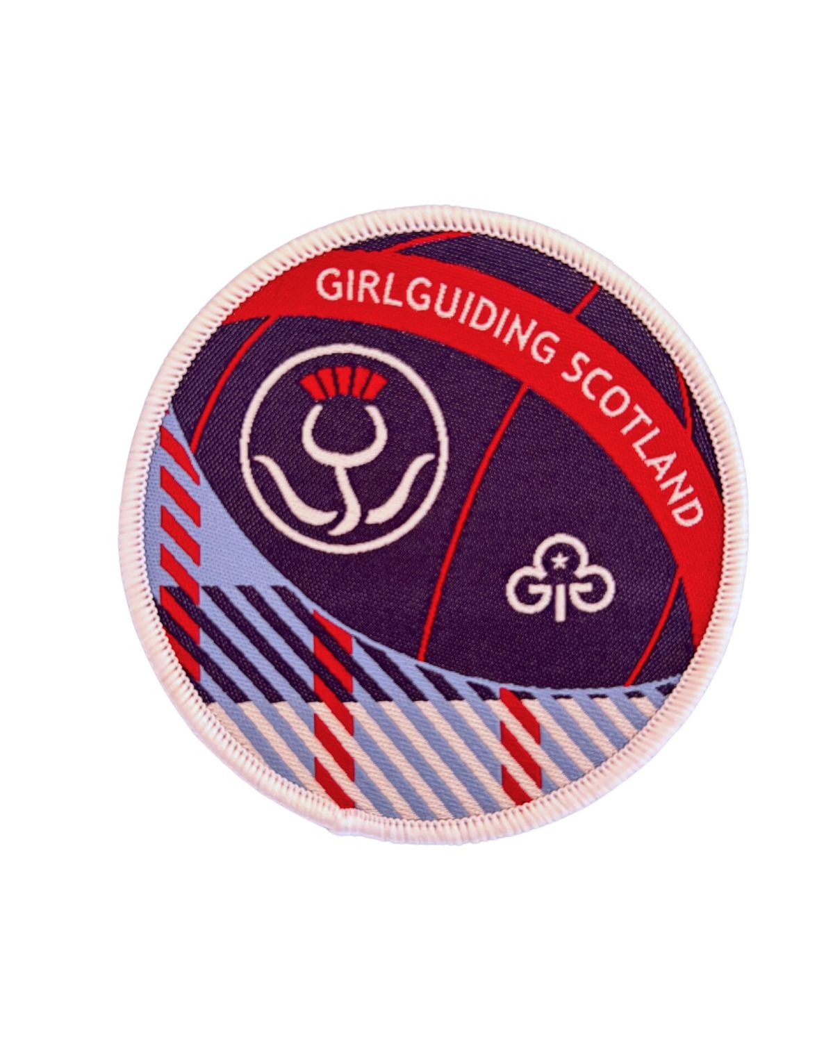 GGS circle woven badge