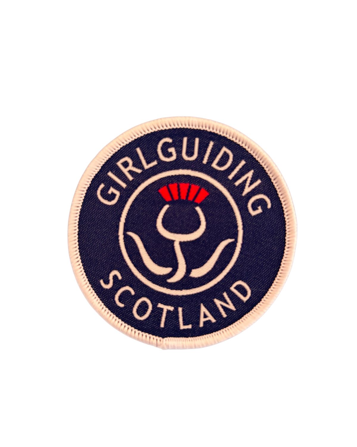 GGS thistle woven badge