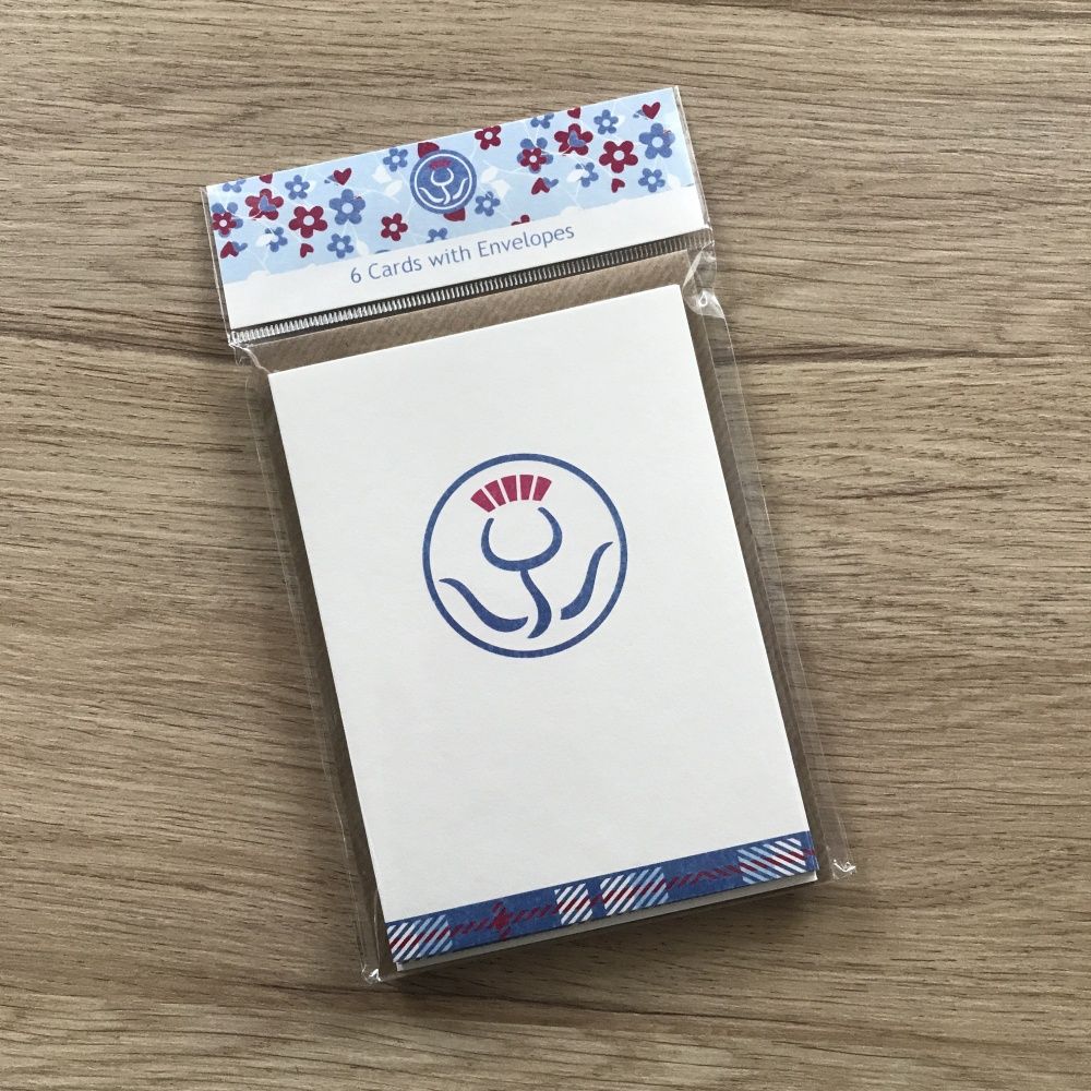 GGS A6 watercolour notelets (6 pack)