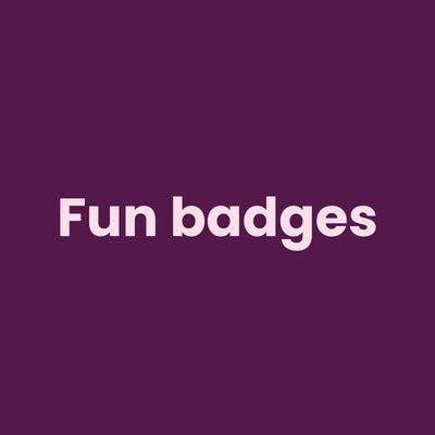 Rangers fun badges