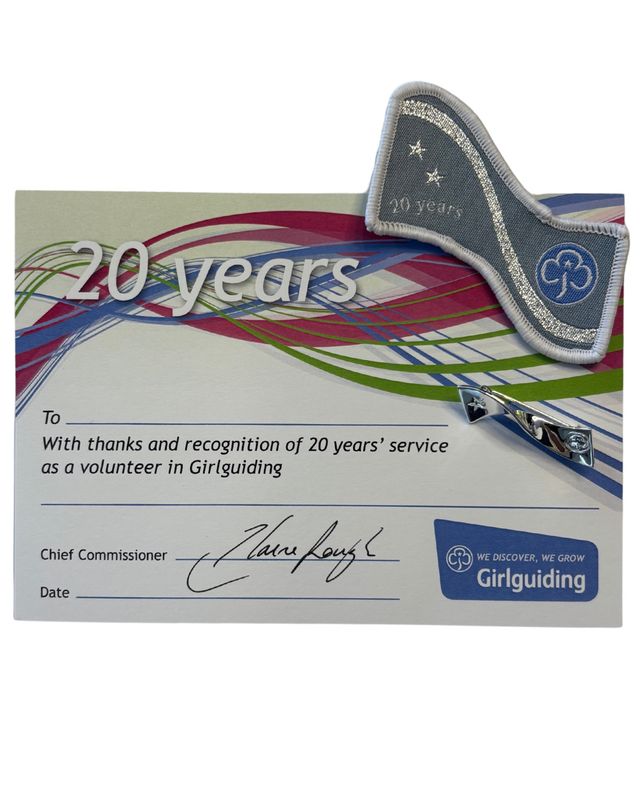 20 year long service
