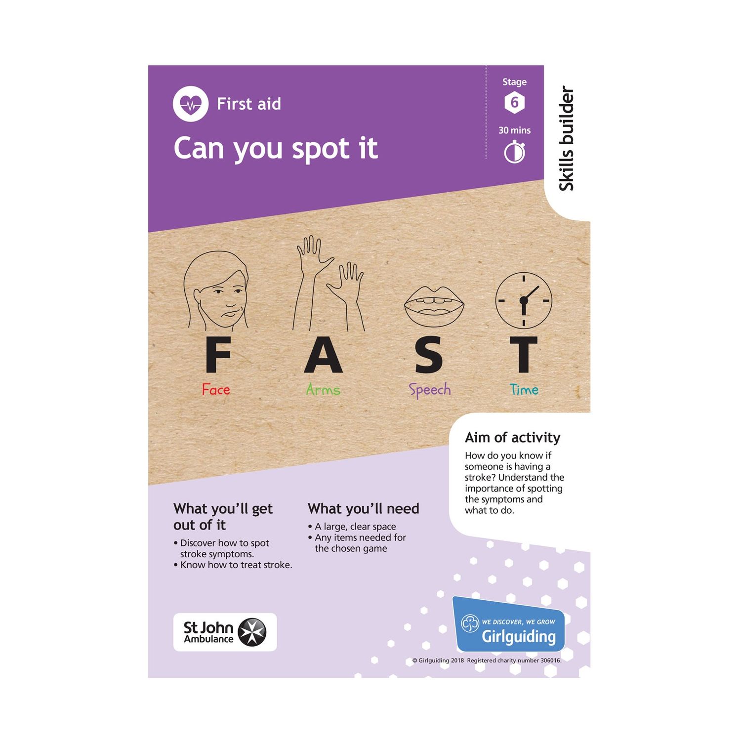 Skill builder pack - be well - first aid stage 6