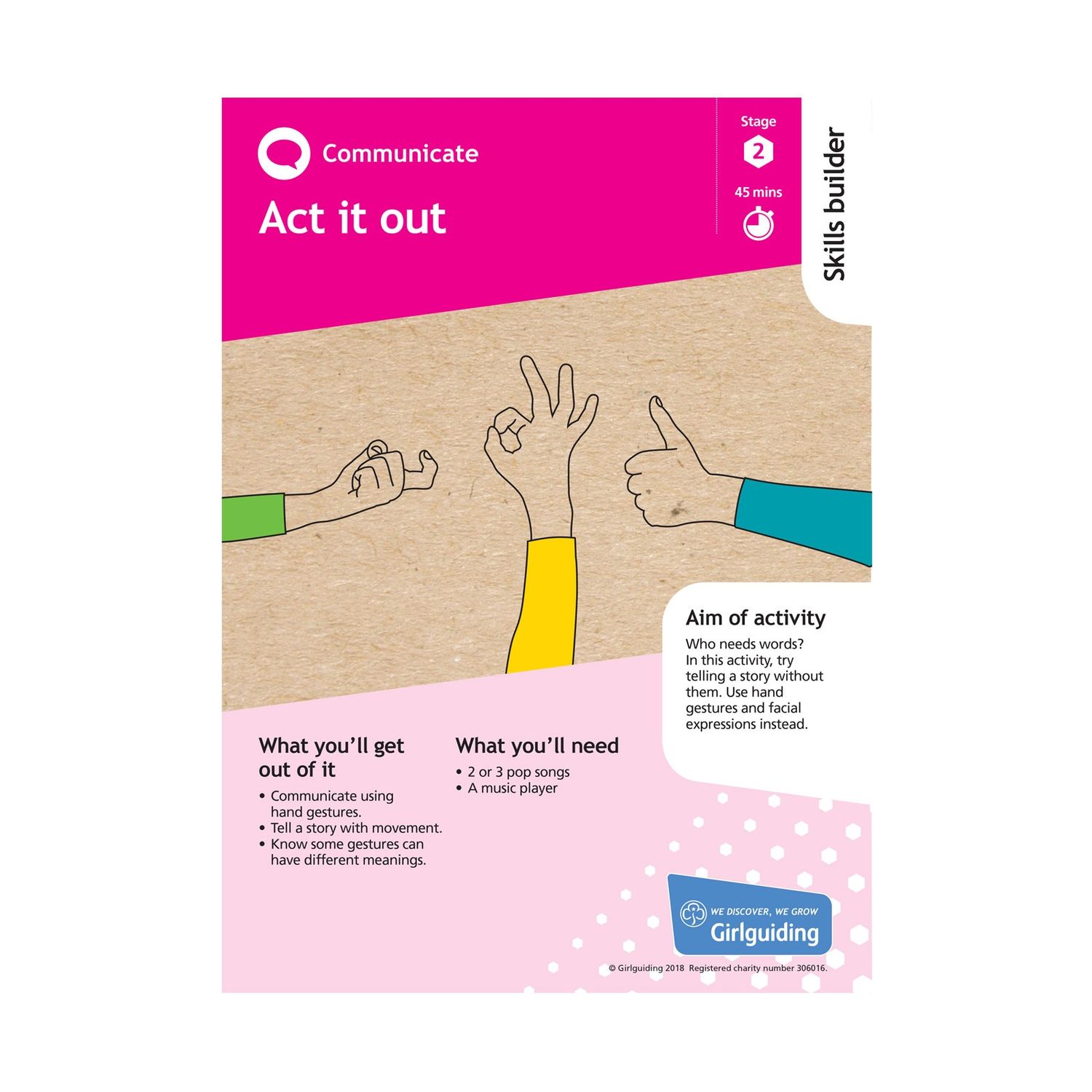 Skill builder pack - express myself - communicate stage 2
