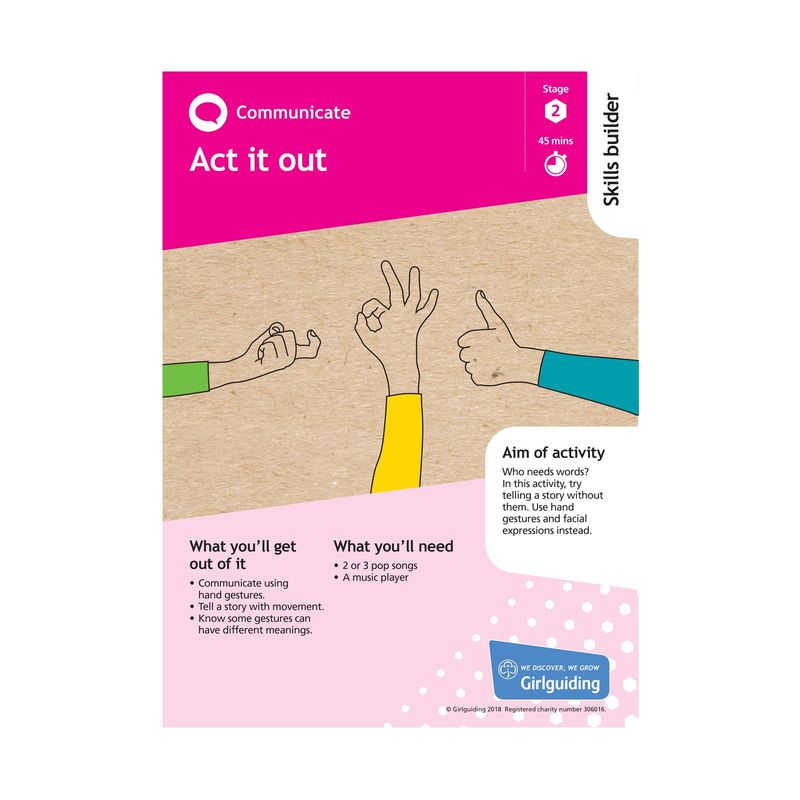 Skill builder pack - express myself - communicate stage 2