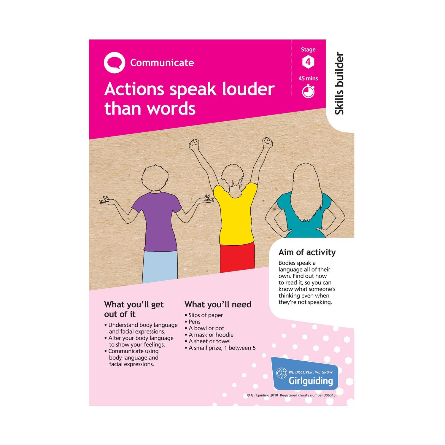 Skill builder pack - express myself - communicate stage 4