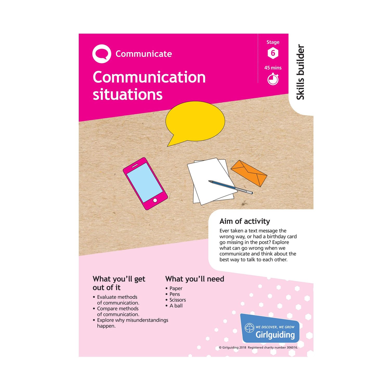Skill builder pack - express myself - communicate stage 6