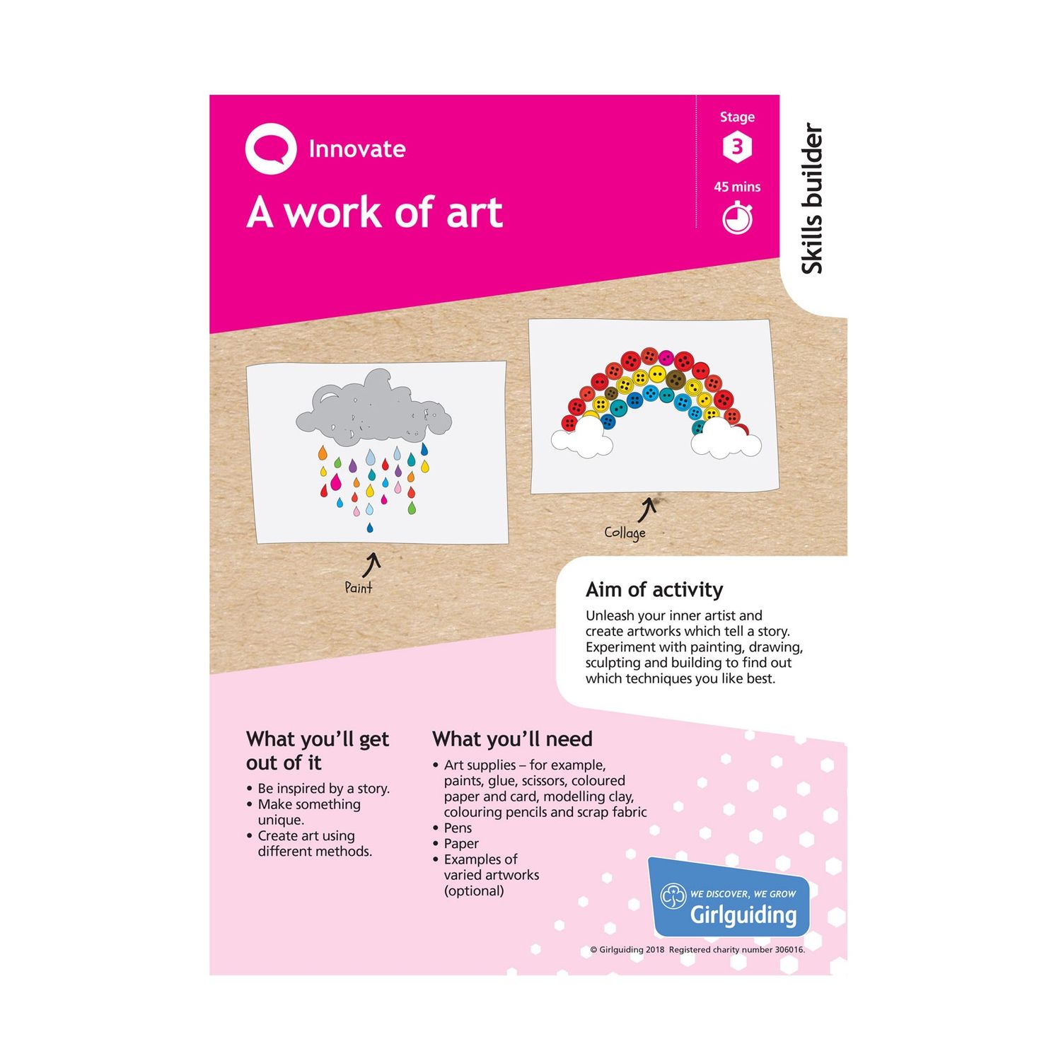 Skill builder pack - express myself - innovate stage 3