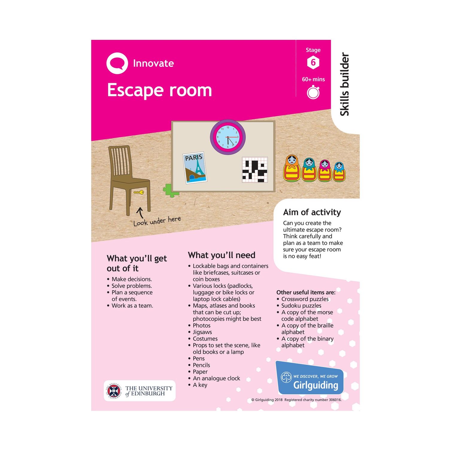 Skill builder pack - express myself - innovate stage 6