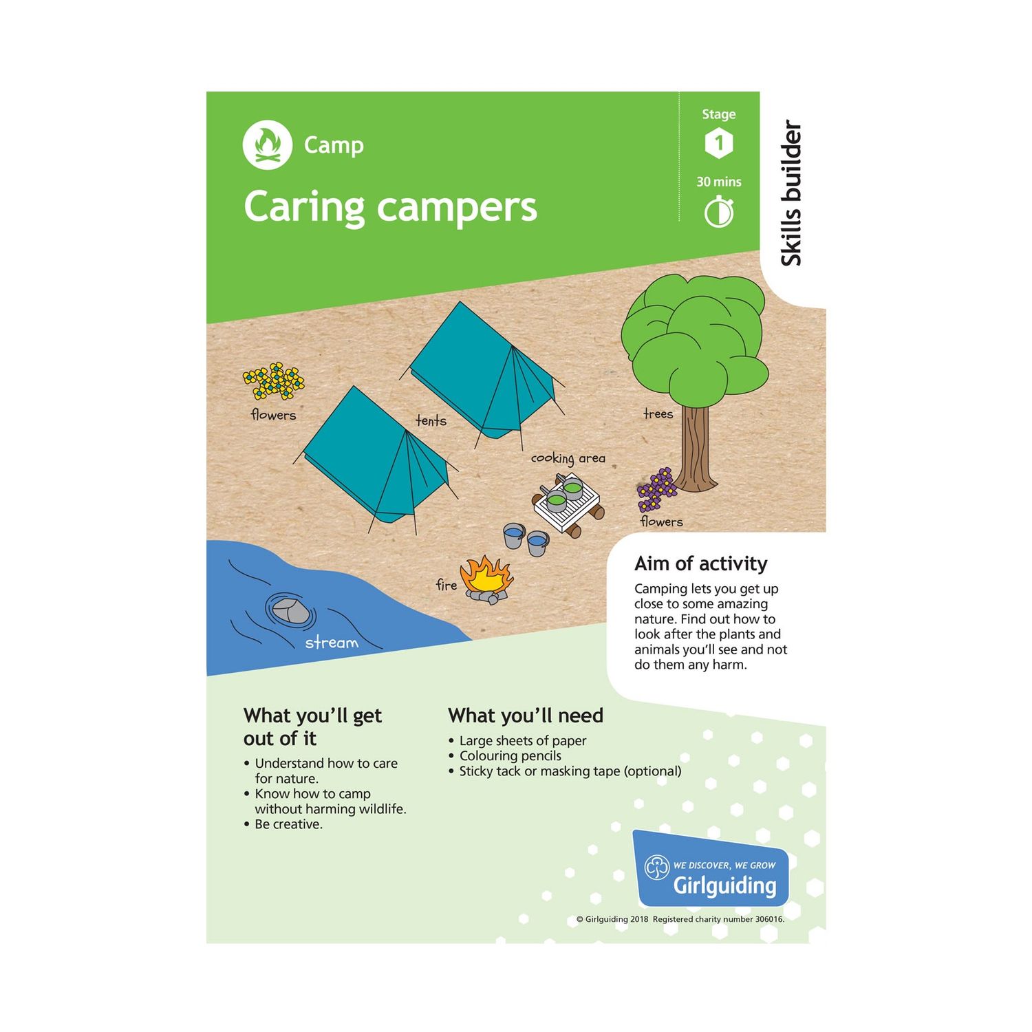 Skill builder pack - have adventures - camp stage 1