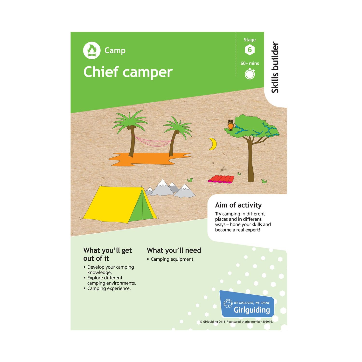 Skill builder pack - have adventures - camp stage 6