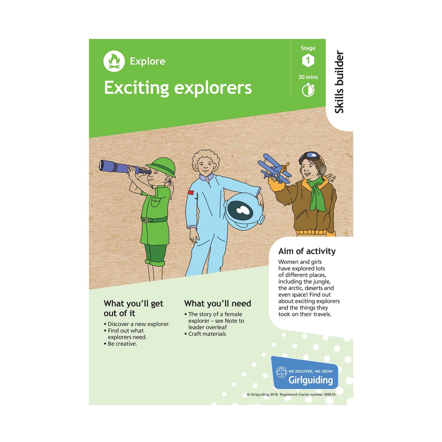 Skill builder pack - have adventures - explore stage 1