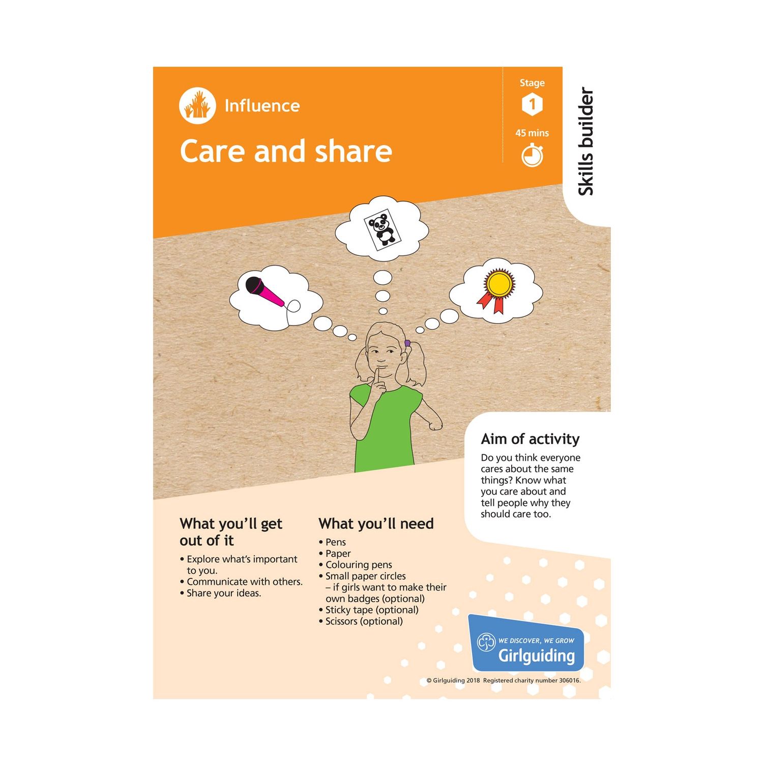 Skill builder pack - take action - influence stage 1