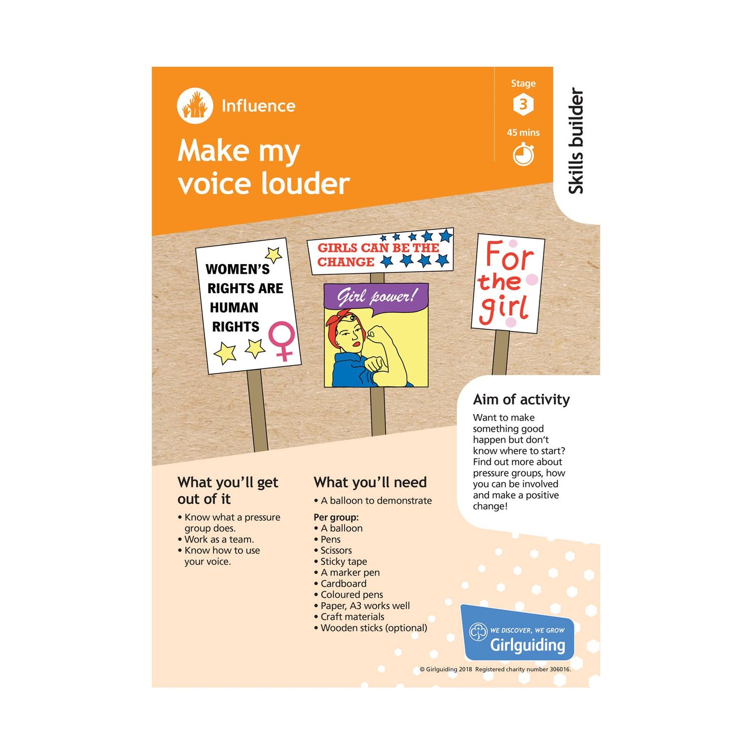 Skill builder pack - take action - influence stage 3
