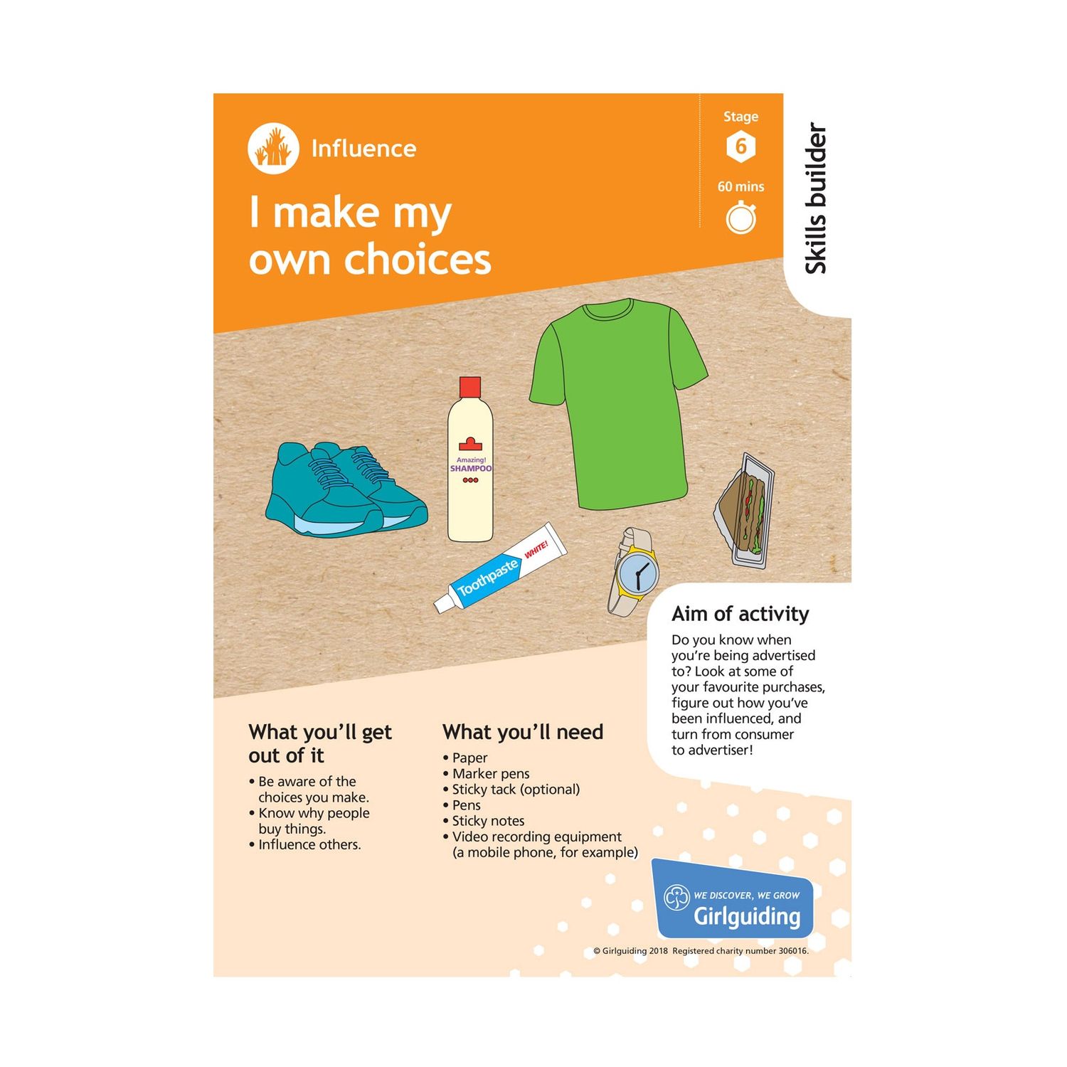 Skill builder pack - take action - influence stage 6