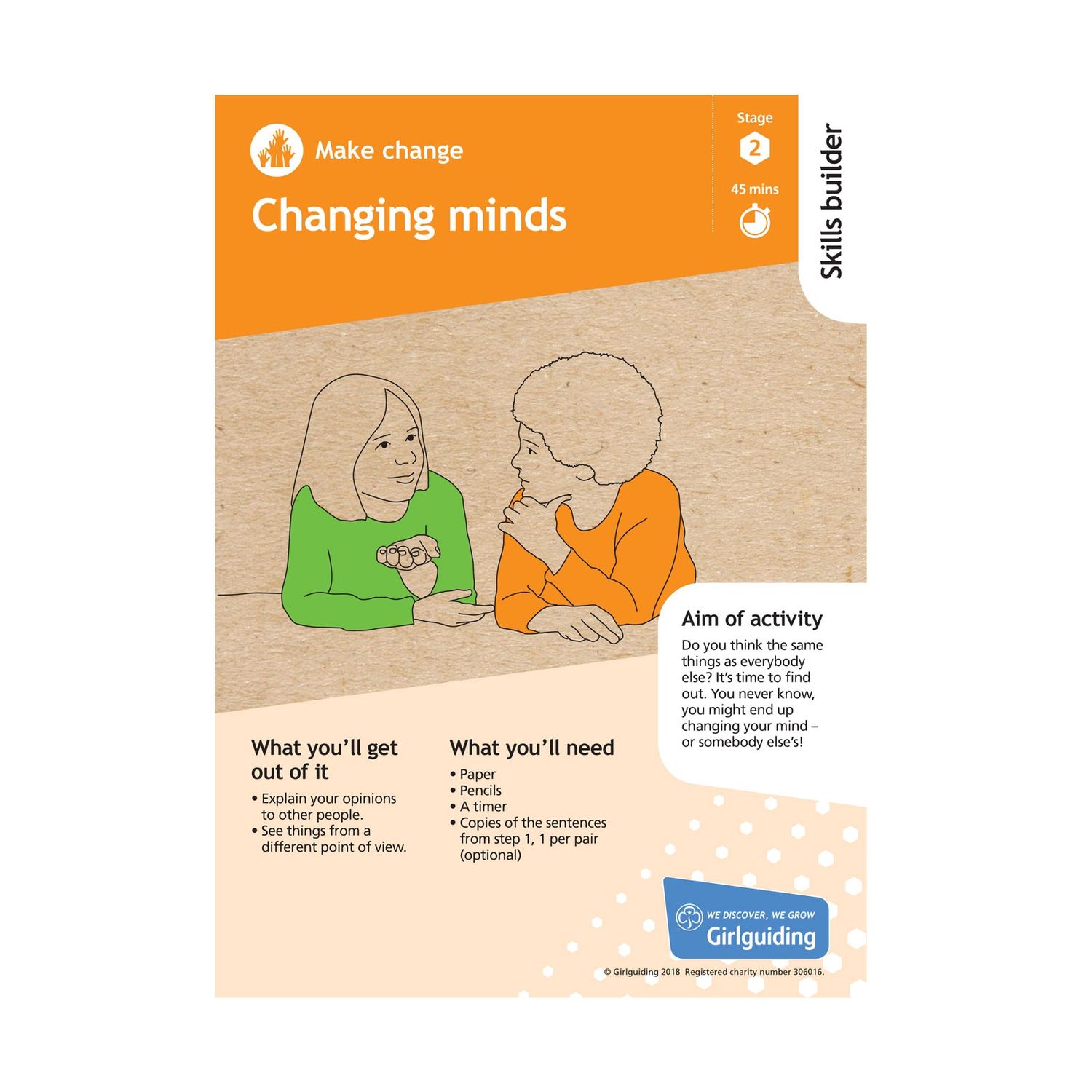 Skill builder pack - take action - make change stage 2