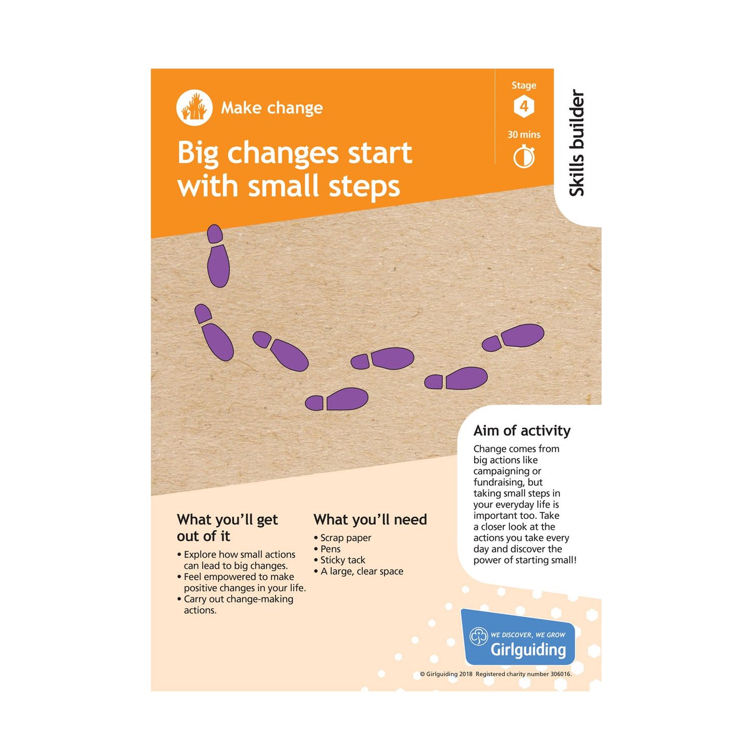 Skill builder pack - take action - make change stage 4