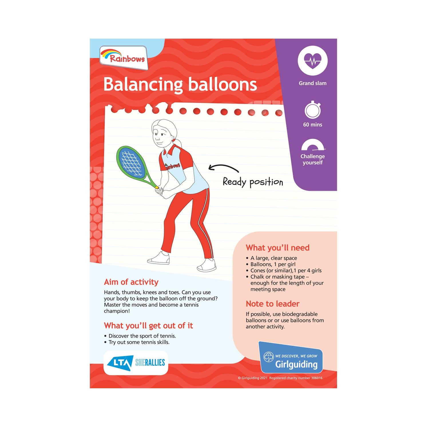 Rainbows UMA - be well - balancing balloons