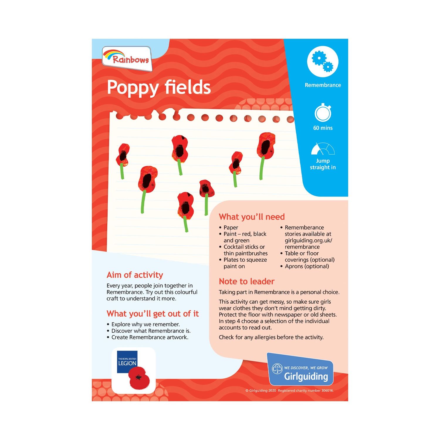 Rainbows UMA - know myself - poppy fields