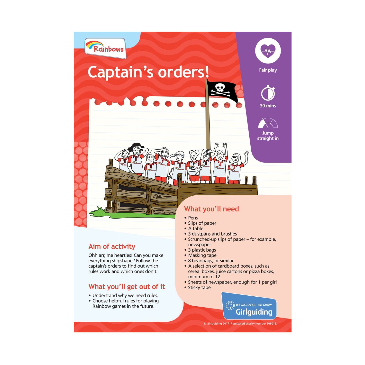 Rainbows UMAC 3 (captain&#39;s orders!)