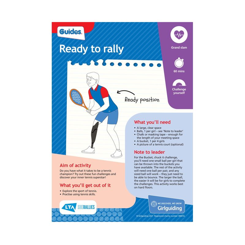 Guides UMA - be well - grand slam - ready to rally