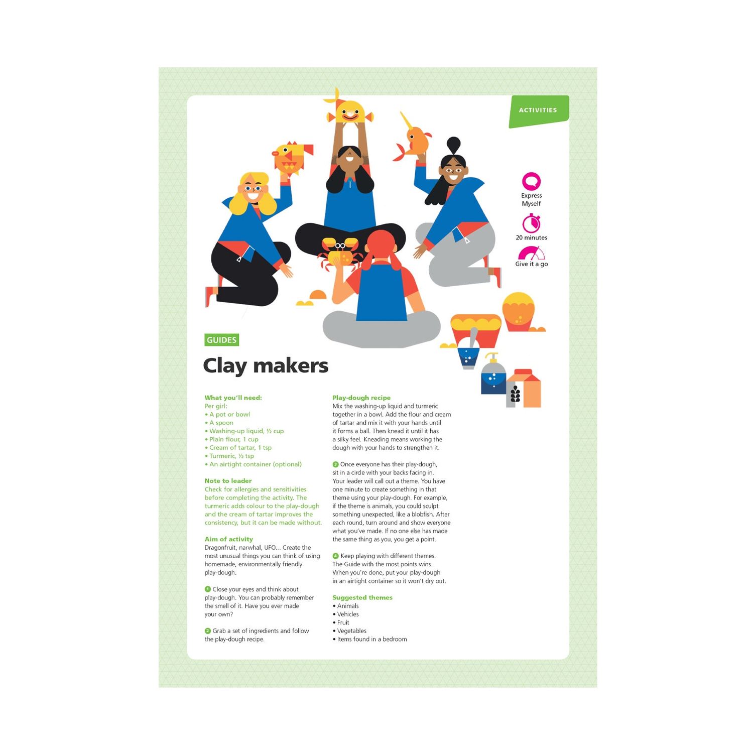 Guides UMA - express myself - clay makers