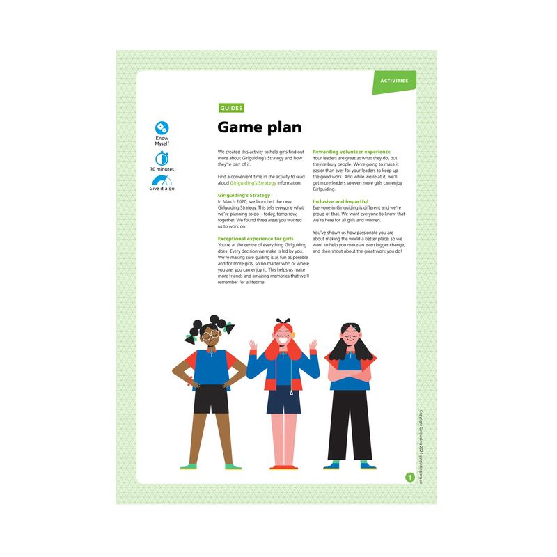 Guides UMA - know myself - game plan