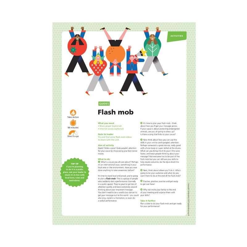 Guides UMA - take action - flash mob