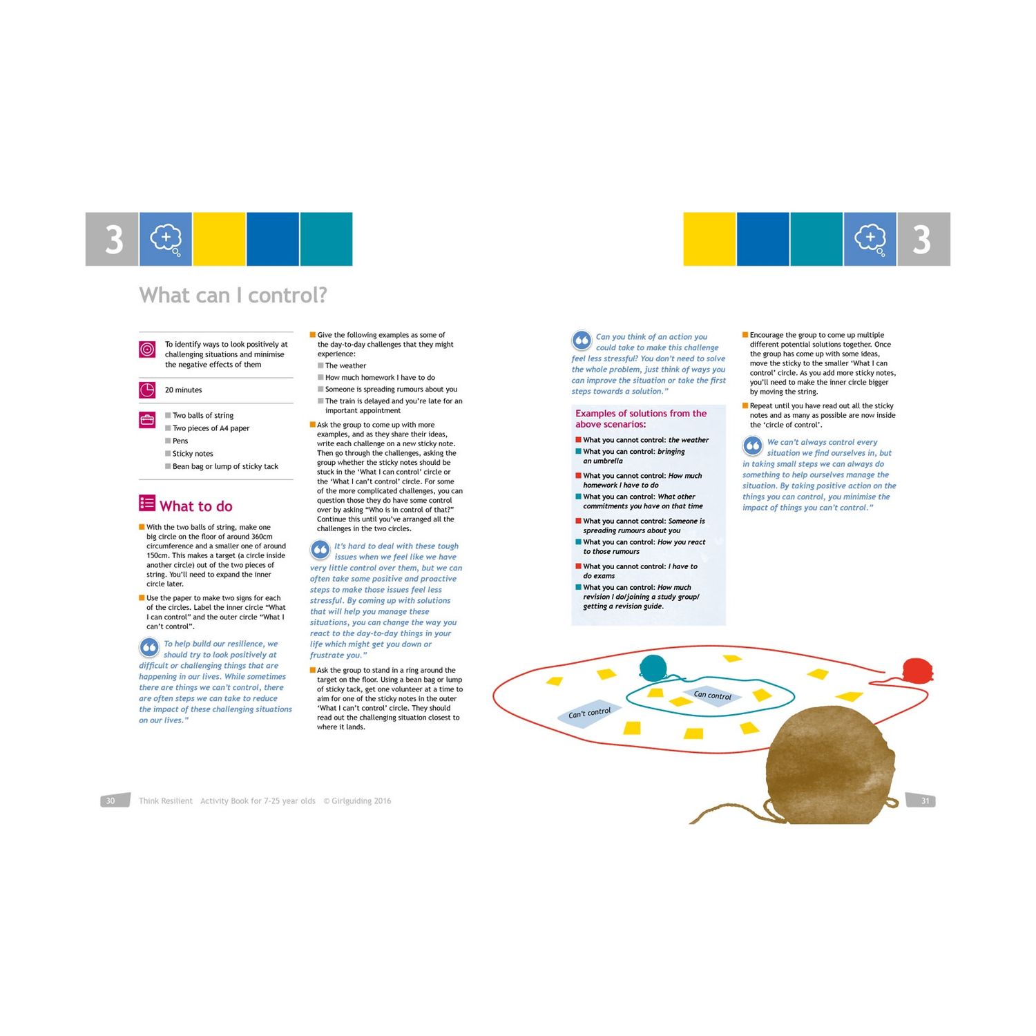 Brownies think resilient - what can I control?