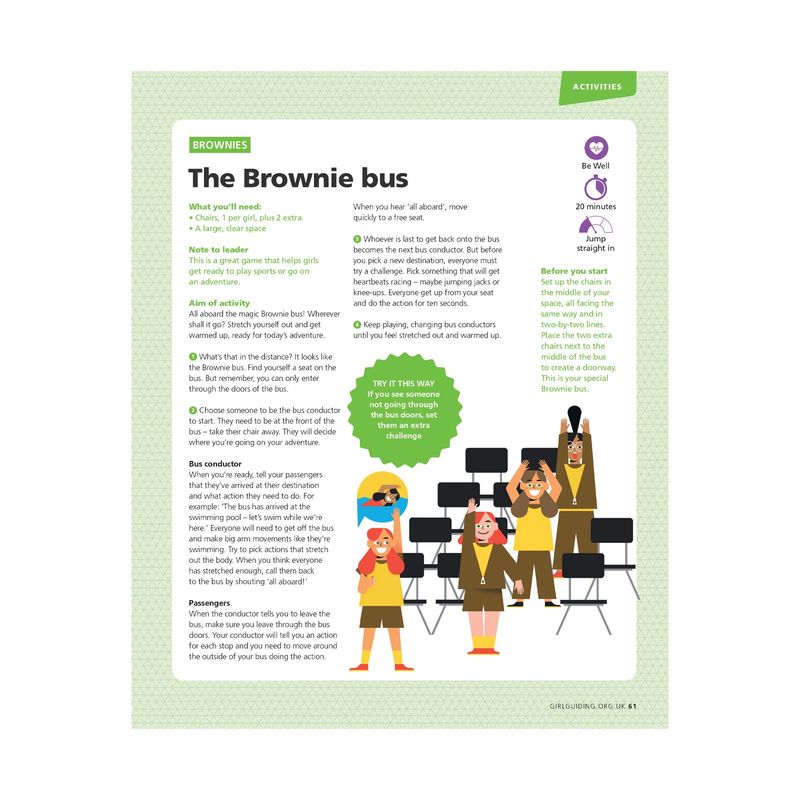 Brownies UMA - be well - the Brownies bus