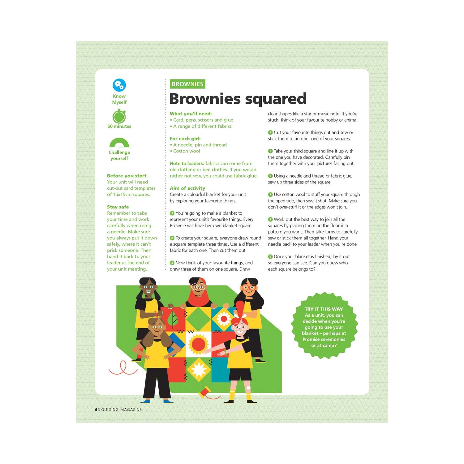Brownies UMA - know myself - brownies squared