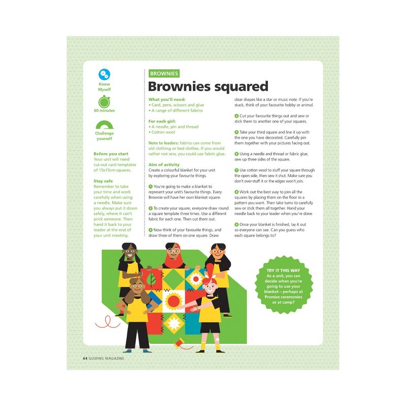 Brownies UMA - know myself - brownies squared