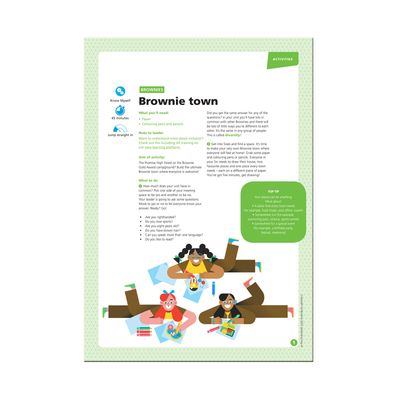 Brownies UMA - know myself- brownie town