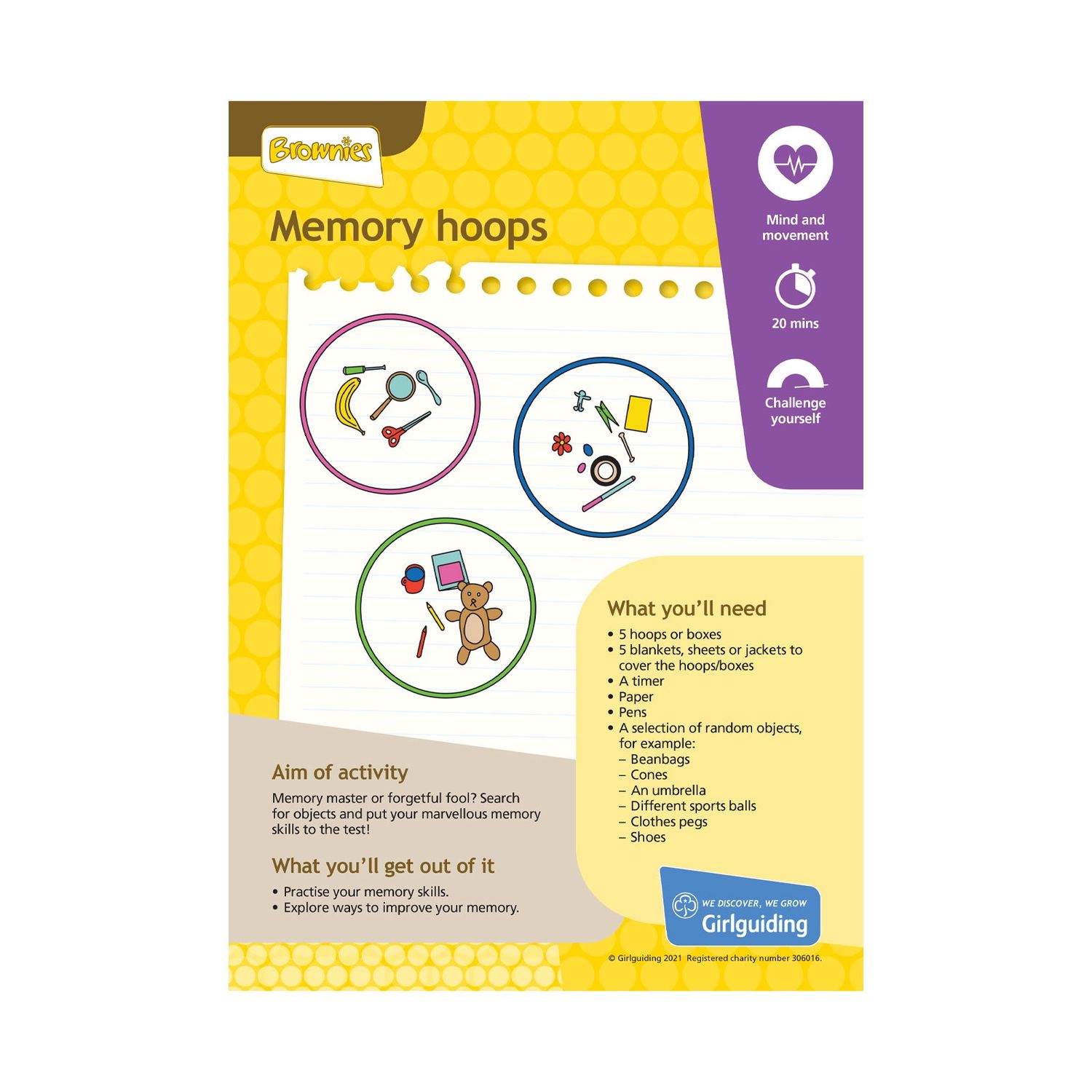 Brownies UMA 10 (memory hoops)