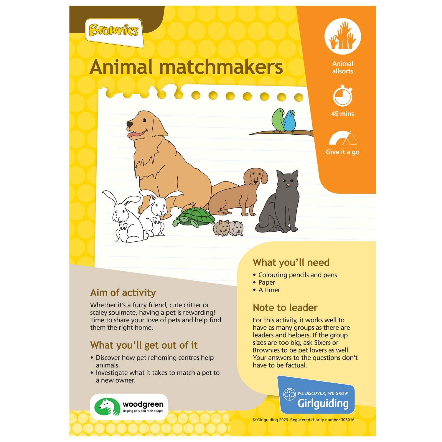 Brownies UMA 11 (animal matchmakers)