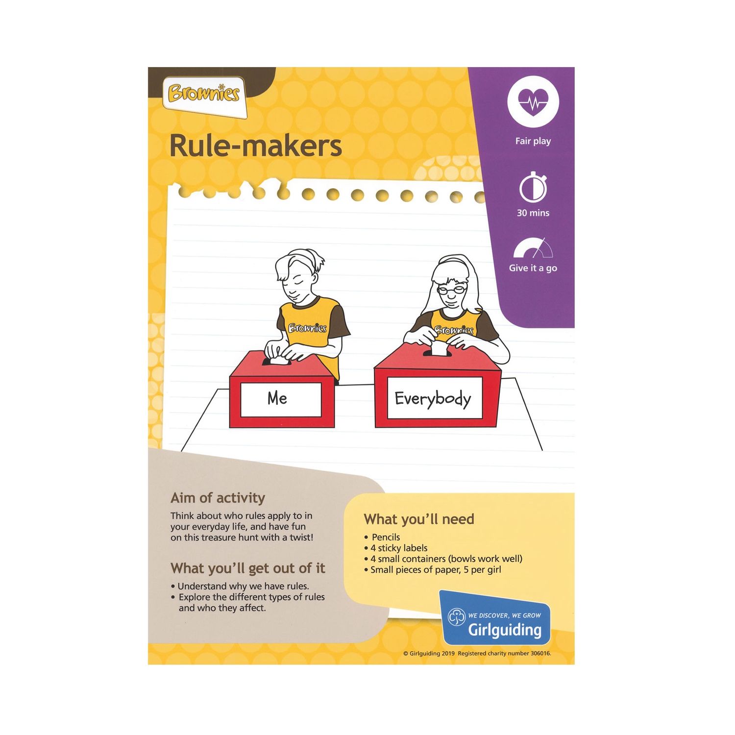 Brownies UMA 5 (rule makers)