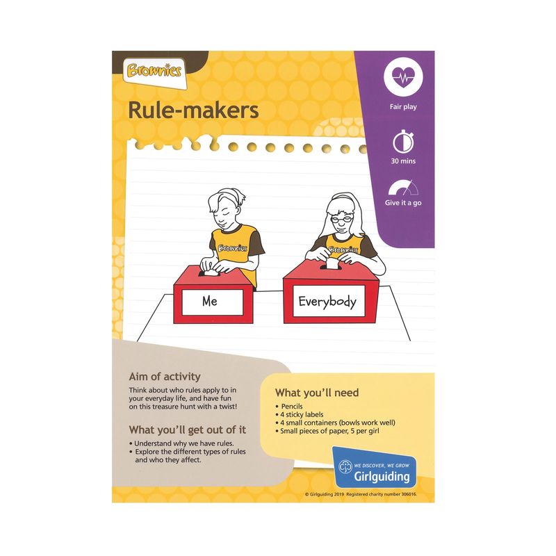 Brownies UMA 5 (rule makers)