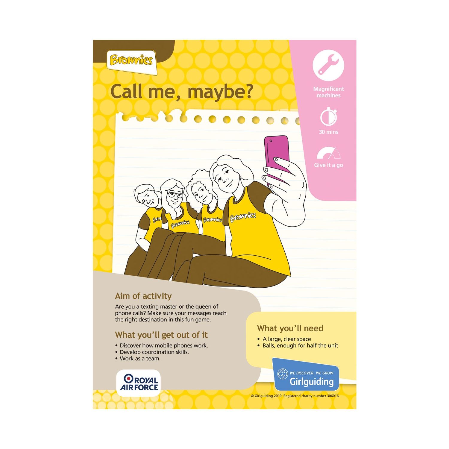 Brownies UMA 8 (call me, maybe?)