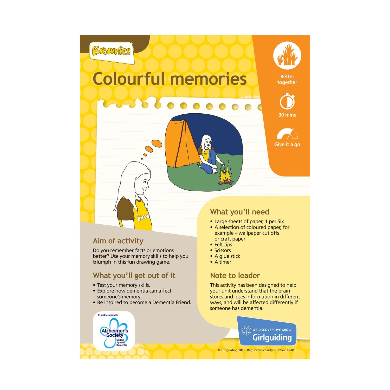 Brownies UMA 7 (colourful memories)