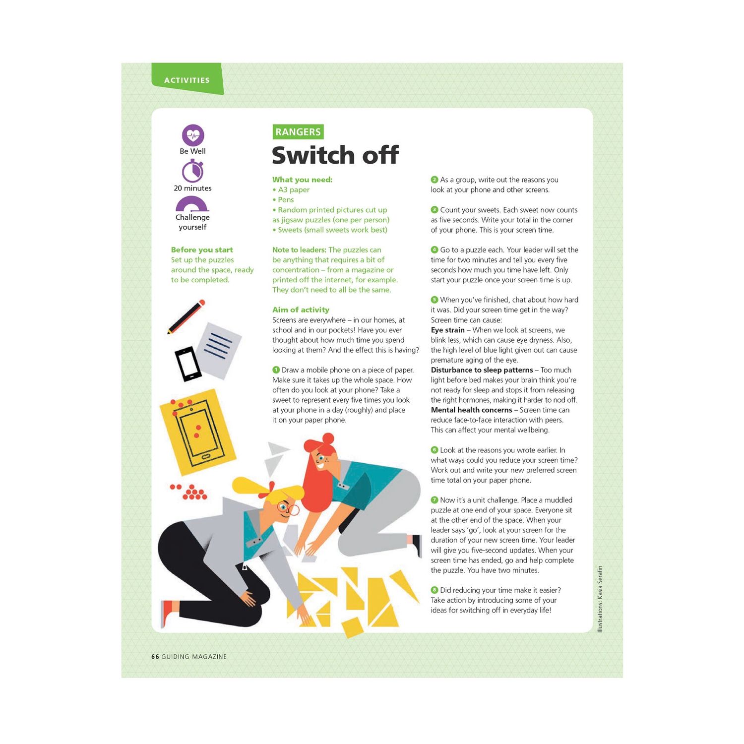 Rangers UMA - be well - switch off