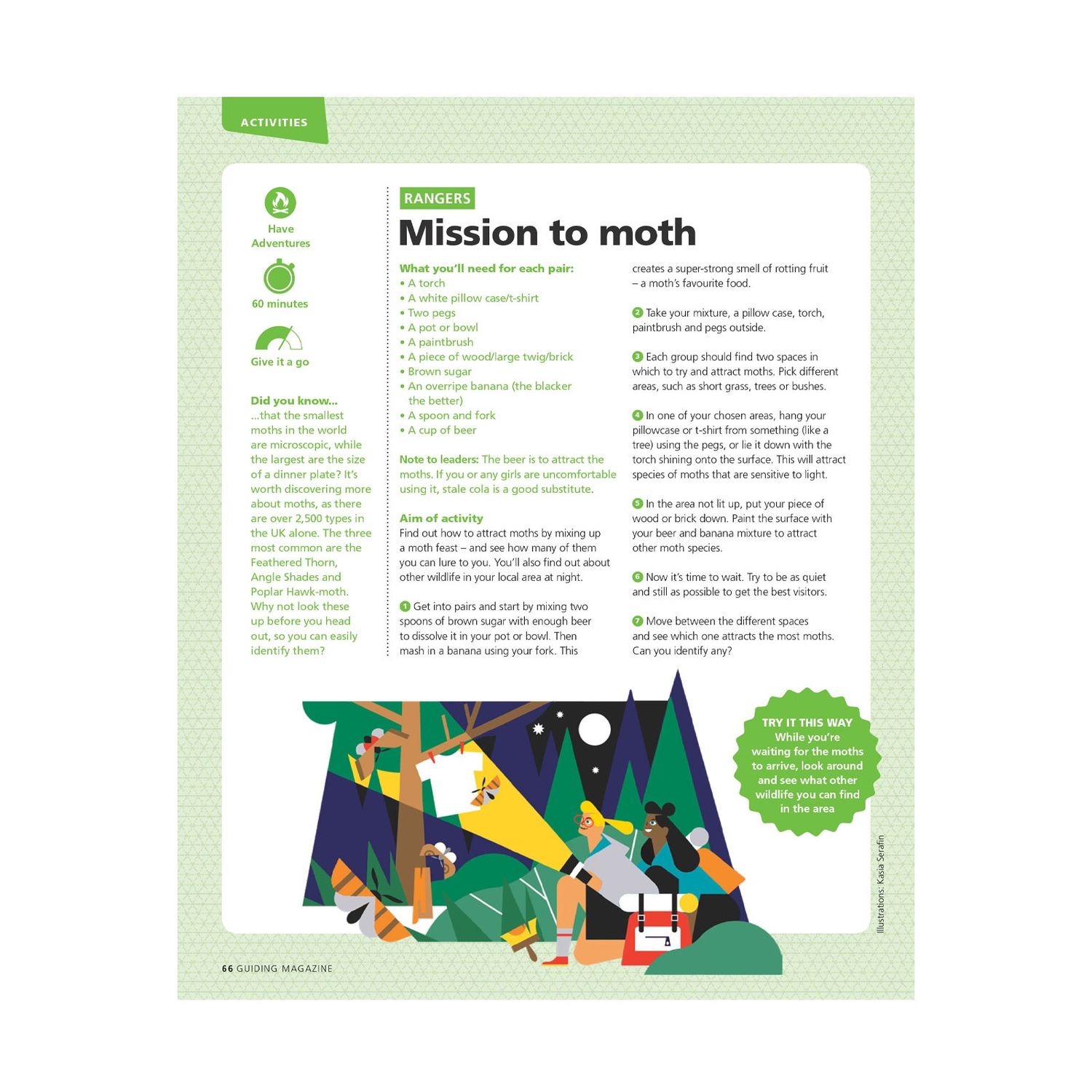 Rangers UMA - have adventures - mission to moth