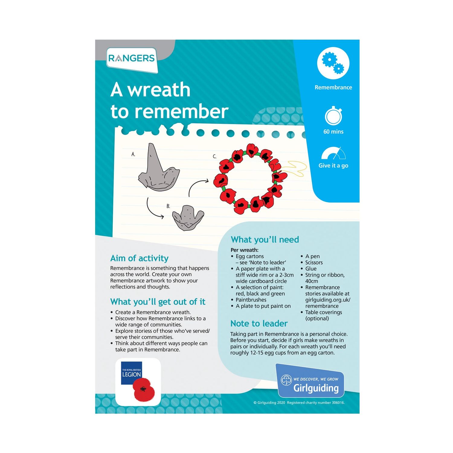 Rangers UMA - know myself - a wreath to remember